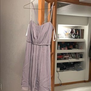 David’s bridal lavender dress